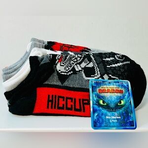 HOW TO TRAIN YOUR DRAGON Socks 5 Pairs